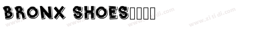 BRONX SHOES字体转换
